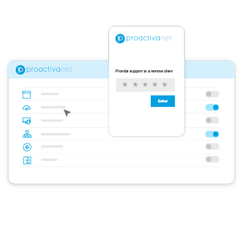menu asistencia en remoto